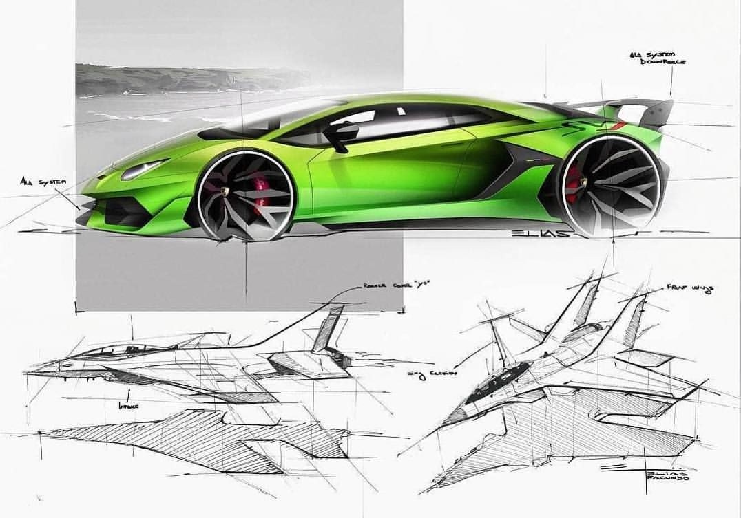 Dibujo de Lamborghini Khurakan