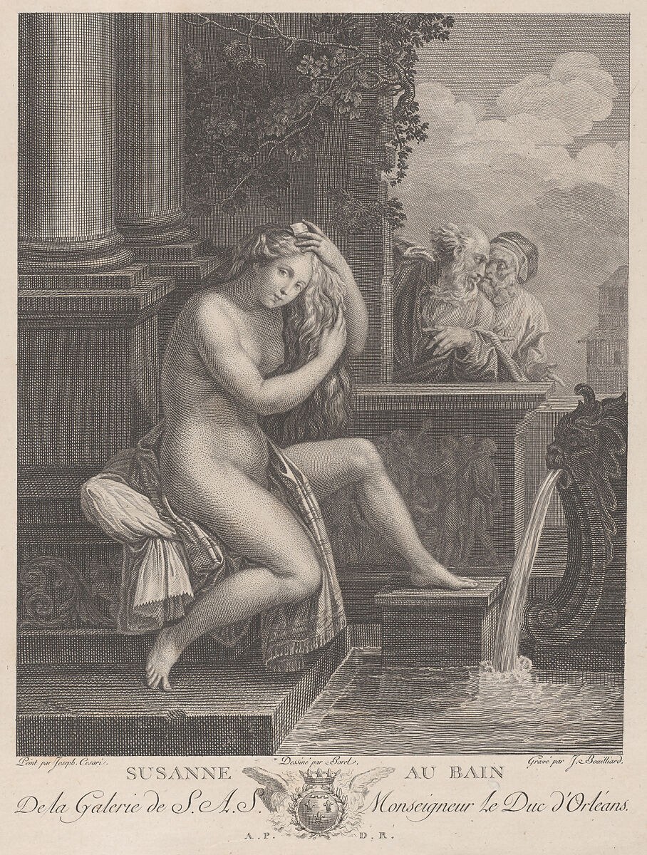 Grabado francés Antoine Borel