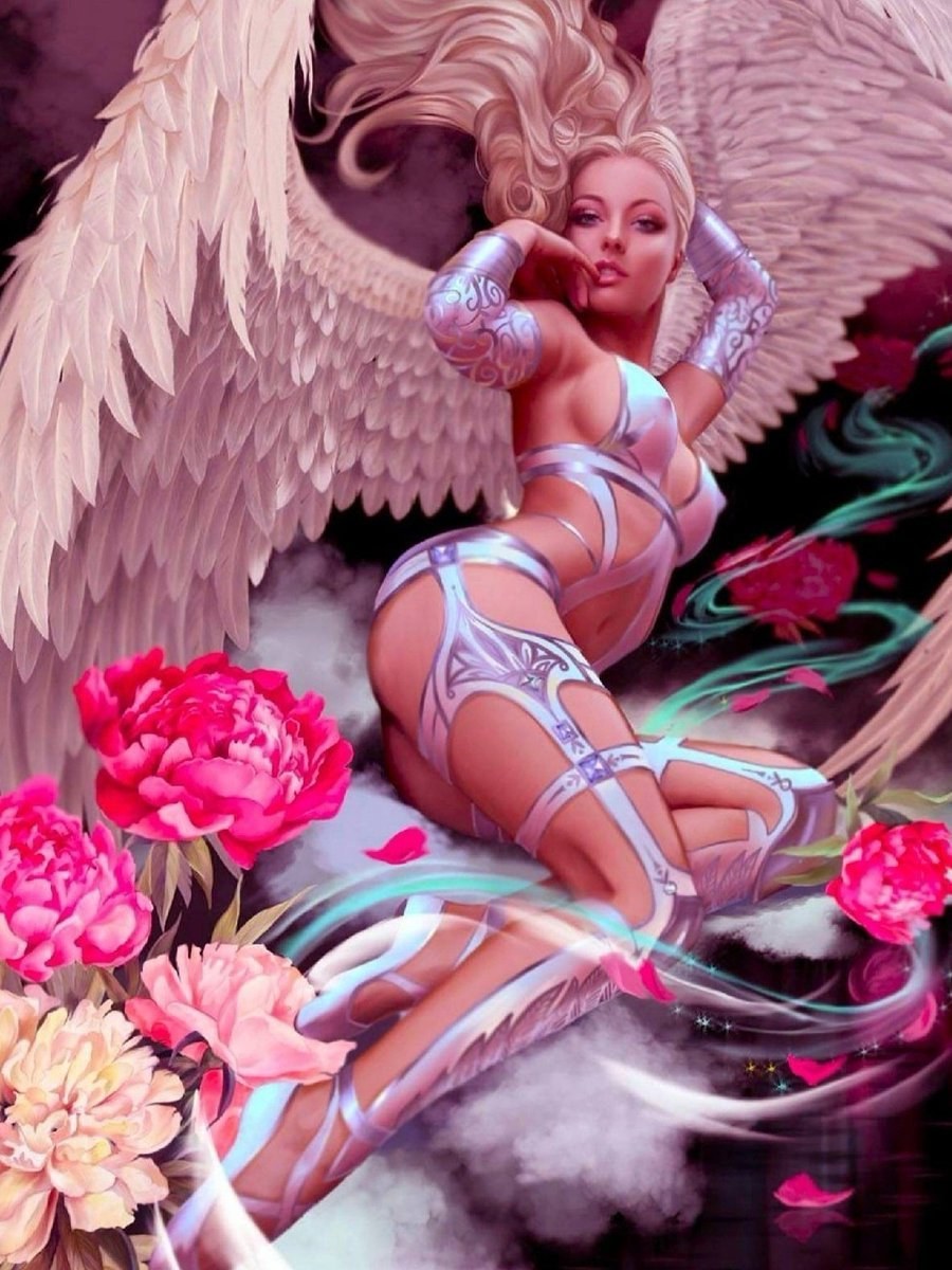 Mujer ángel