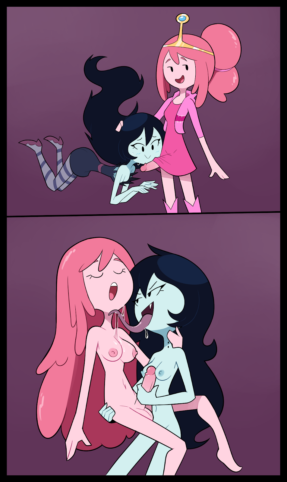 Marcelin y Bubblegum Hentai