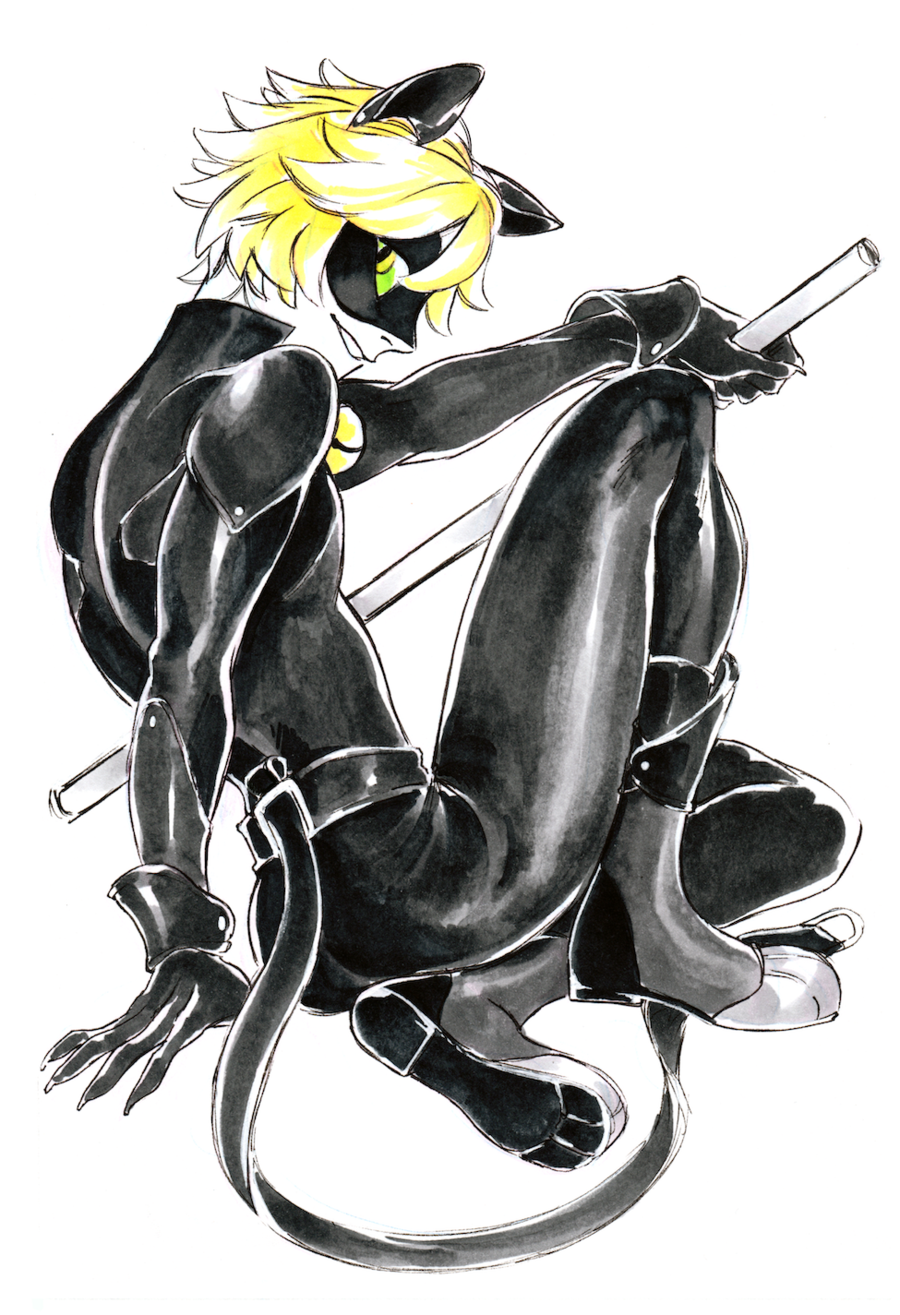 Cat Noir Snake Noir