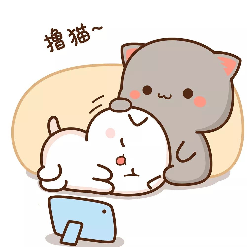 Pegatinas de mochi gatos