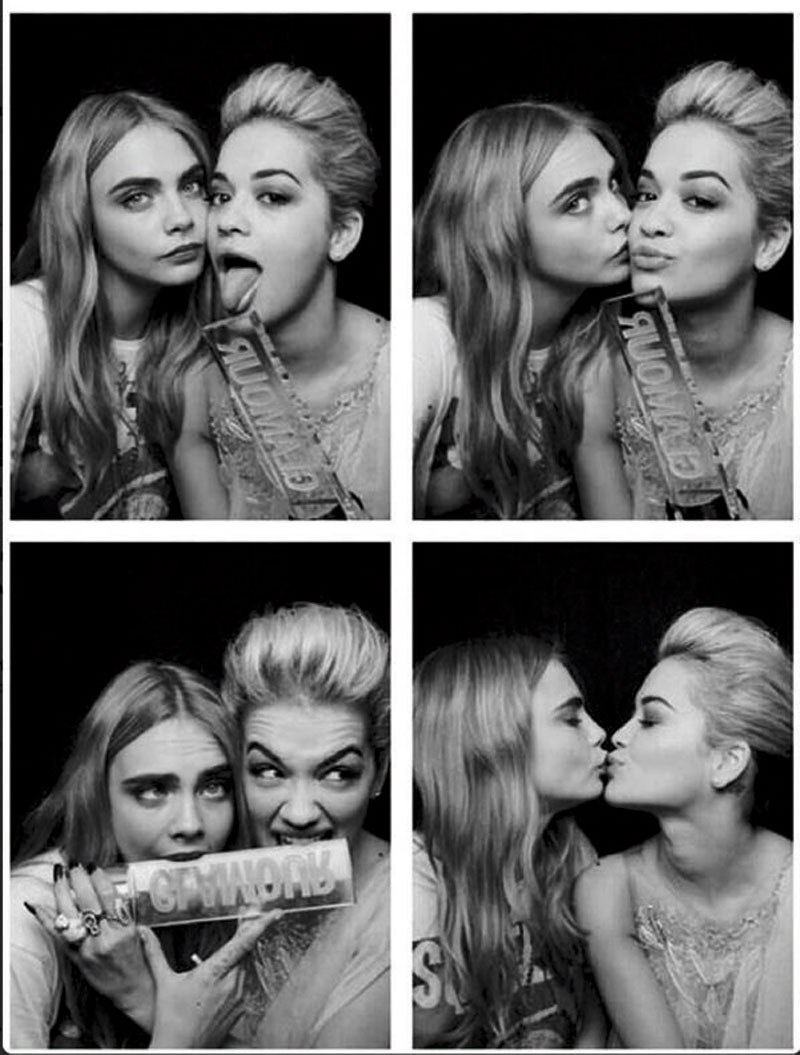 Cara Delevingne y Rita Ora