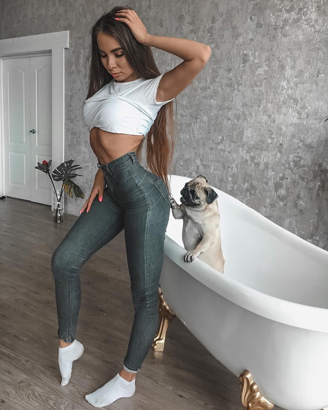 Selfie de chicas hermosas desnudas
