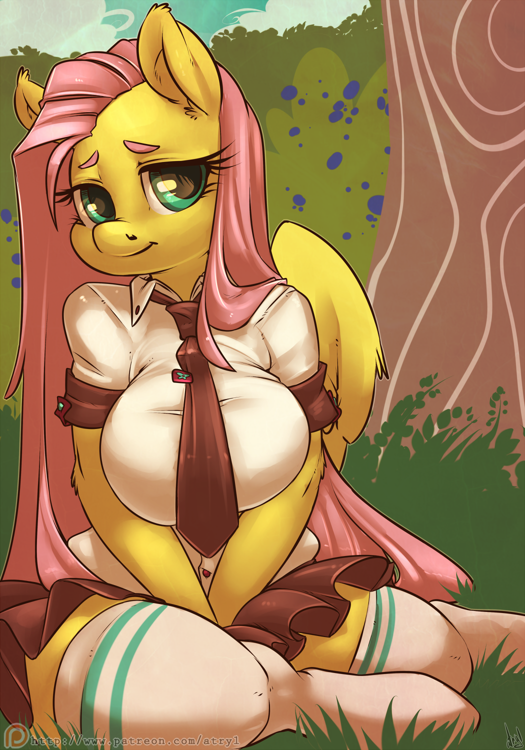 Hentai peludo Ponya Fluttershy