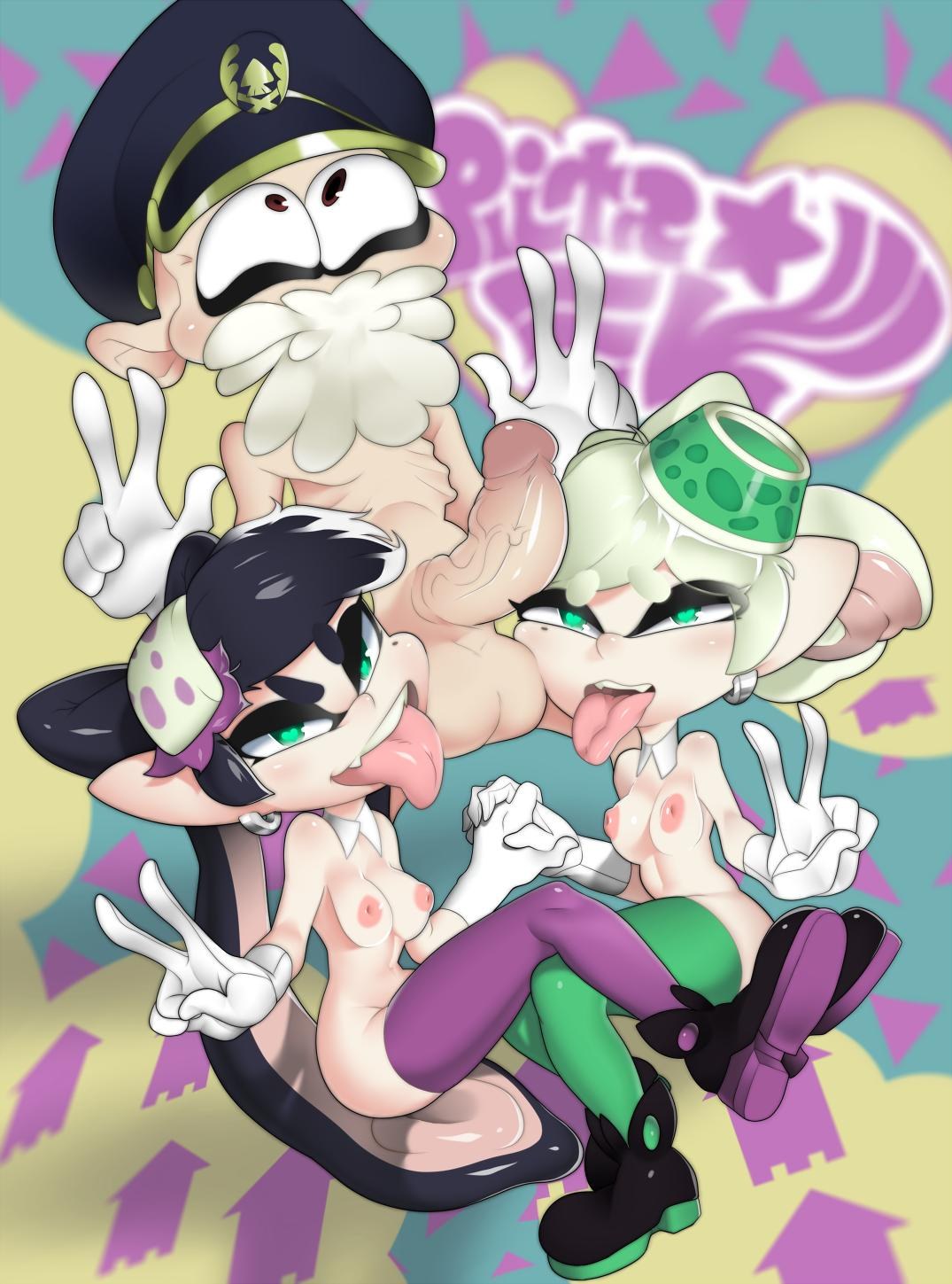 RAID 2 Hermanas de calamar Hentai