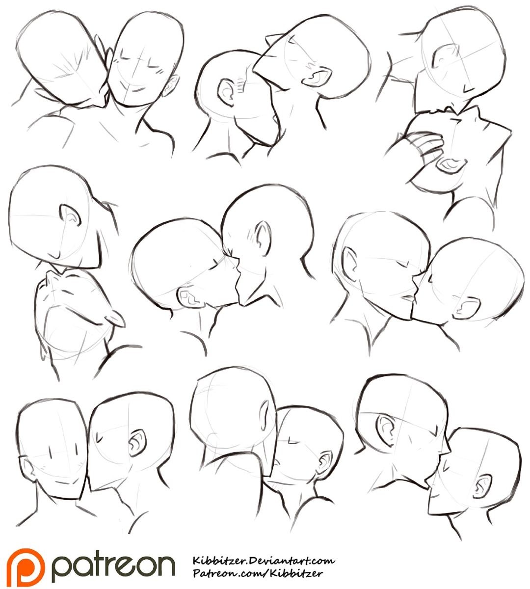Referencia de beso de anime