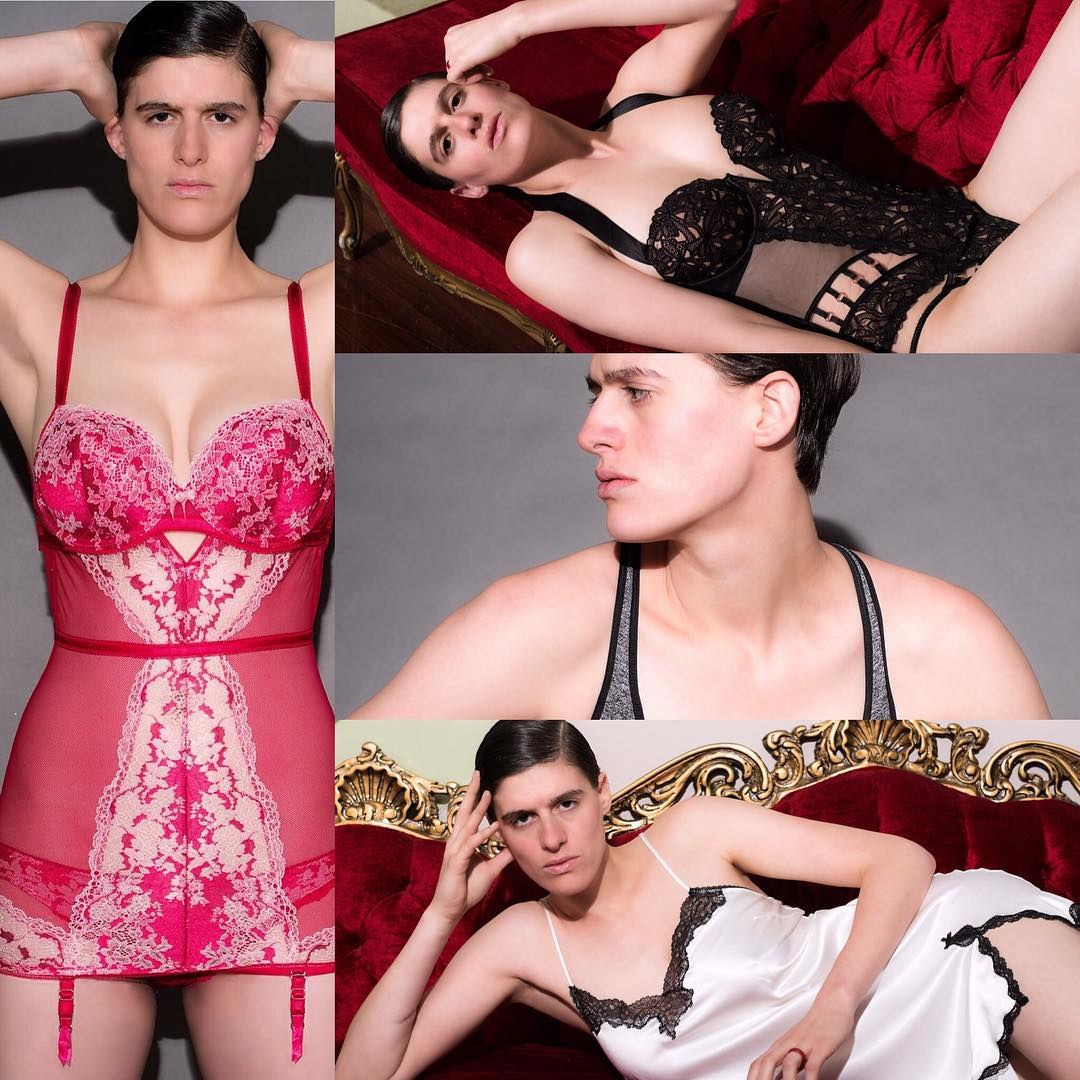 Christina Atamanenko en ropa interior