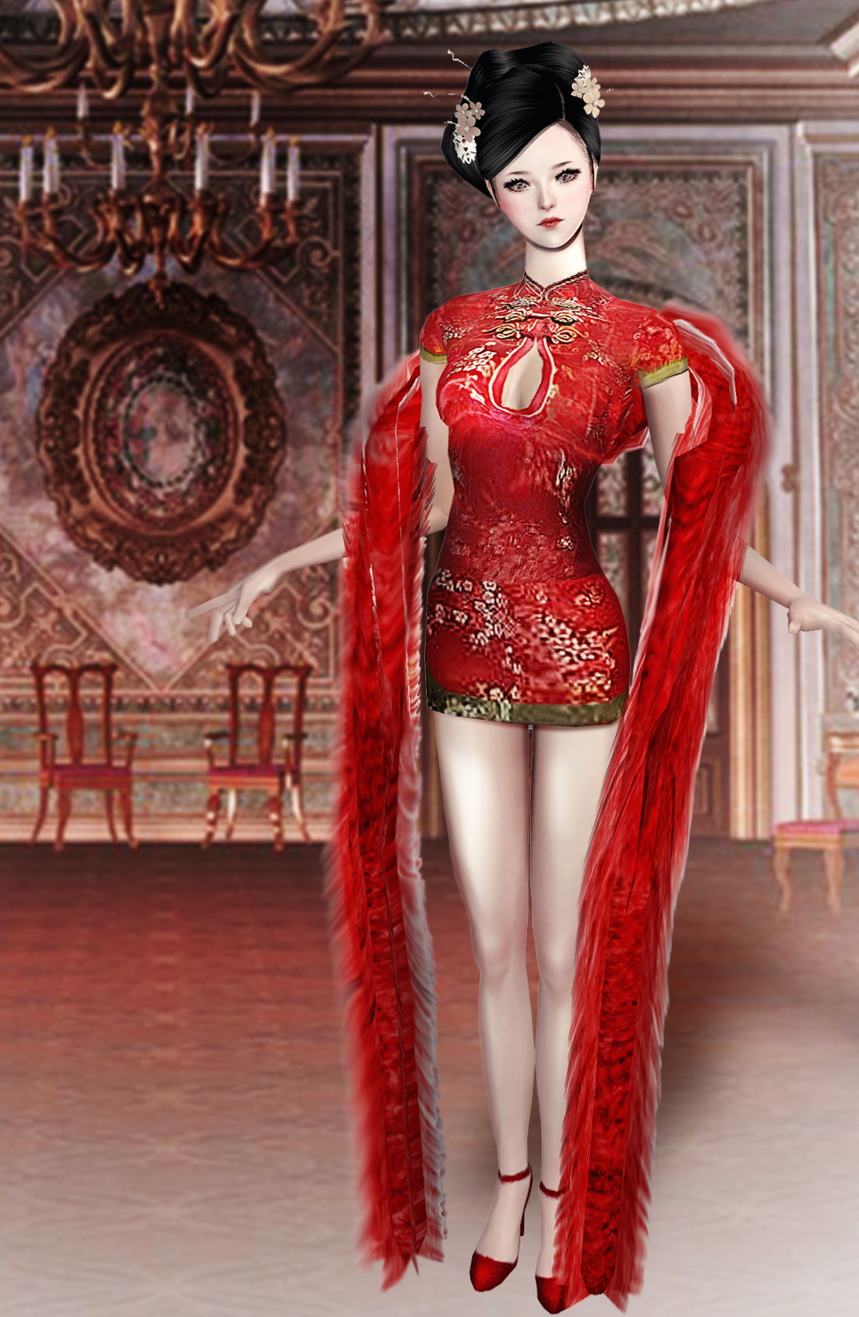 Vestido qipao