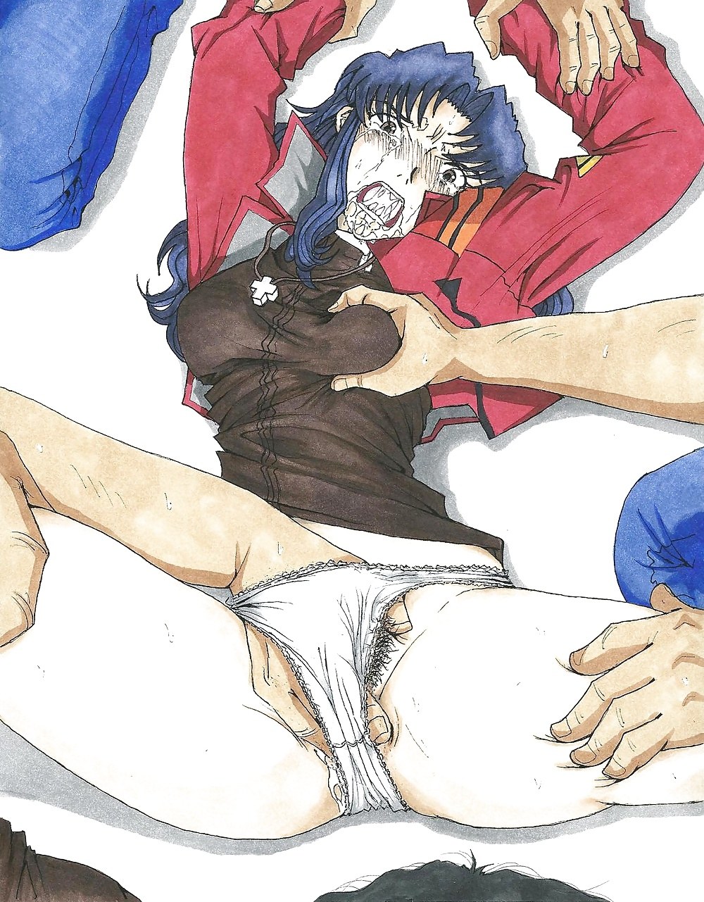 Ayanami Ray y Shinji Hentai