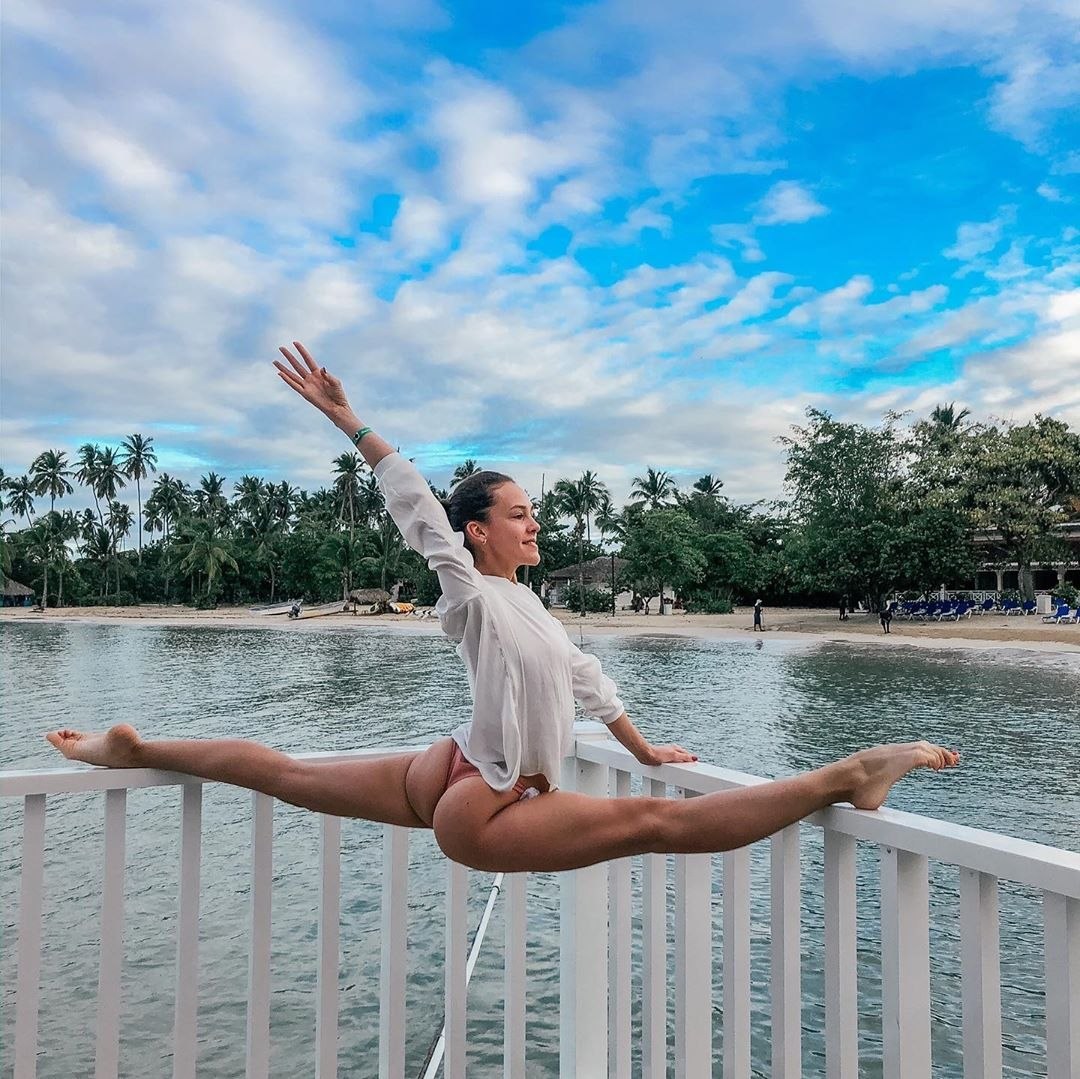 Gimnasta daria Moroz