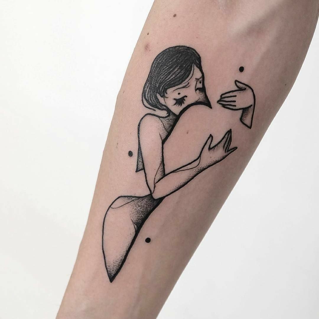 Tatuajes femeninos románticos