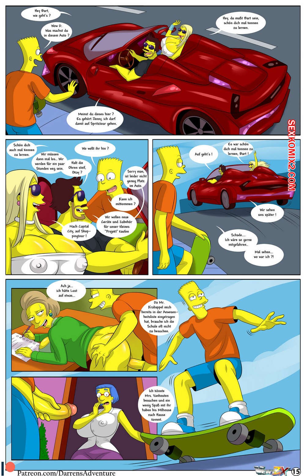 Darren's Adventure Simpsons Parte 10