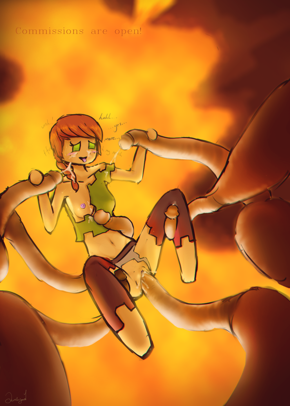 Minecraft Hentai Embber y Jenny