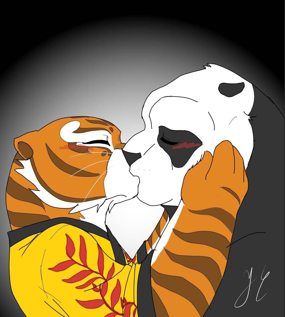 Kung Fu Panda y Tigress Love