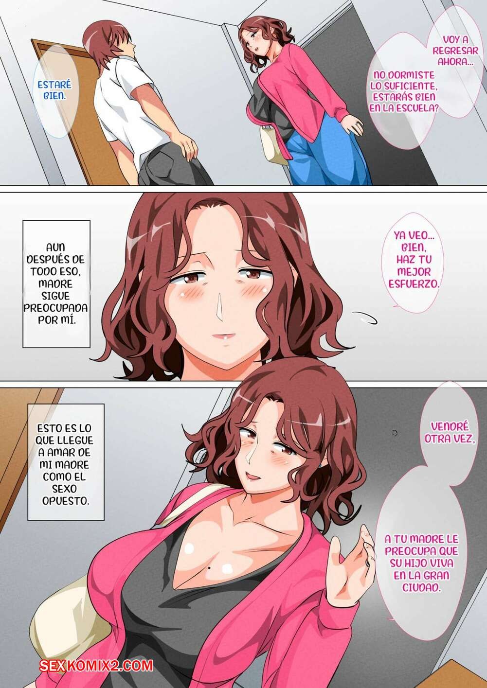 Senke Kagerou en presencia de mi hijo Hentai