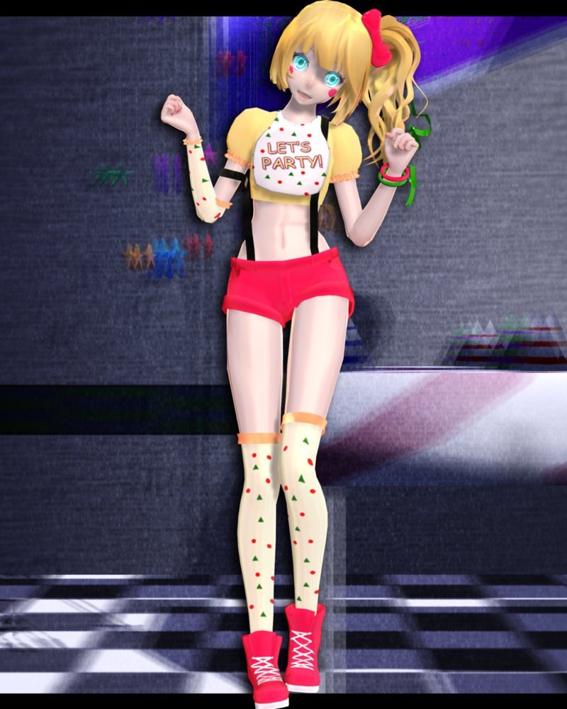 Mmd fnaf esa chica