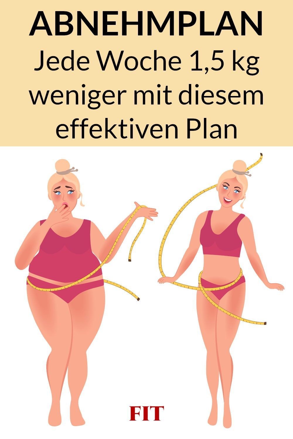 Niña delgada y gruesa