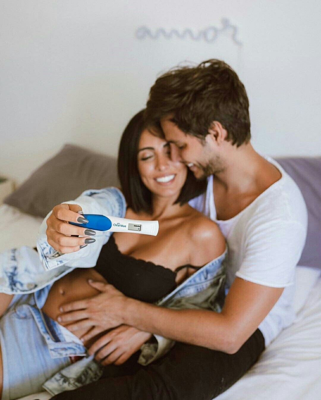 Enorma embarazada barriga