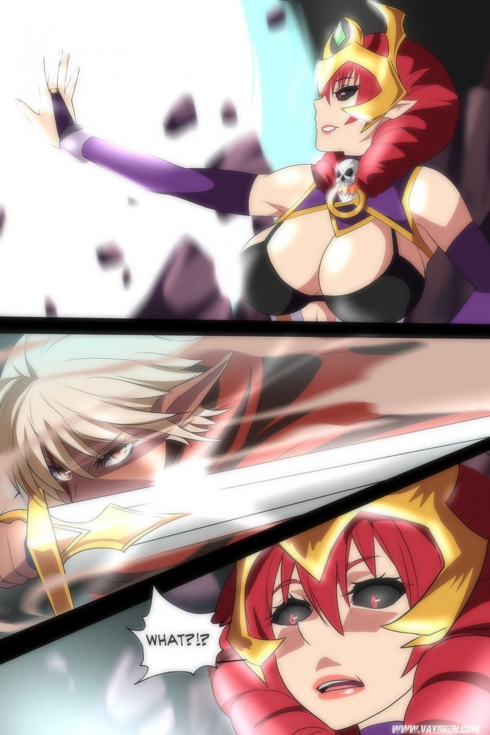 Hentai Vaygren: Dolor real en el culo