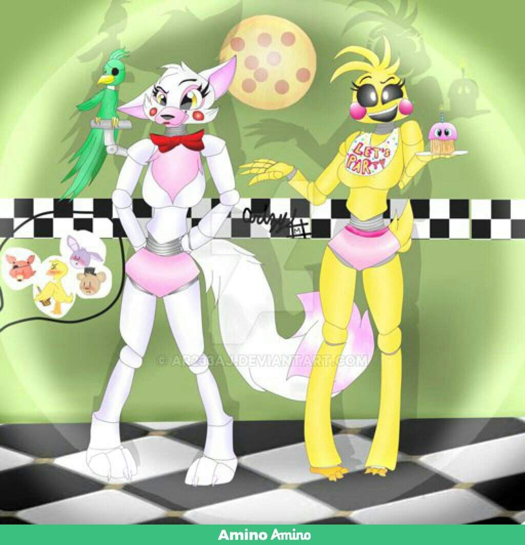 FNAF Bonnie y Chika