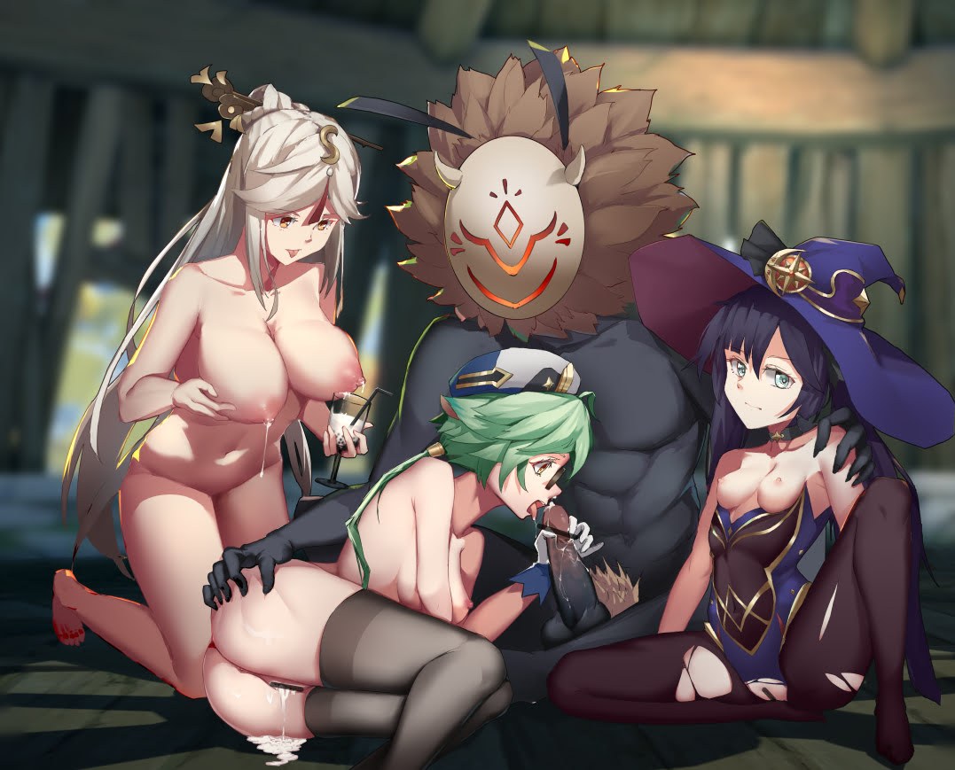 XXX Genshin Impacto Xiao y Vent