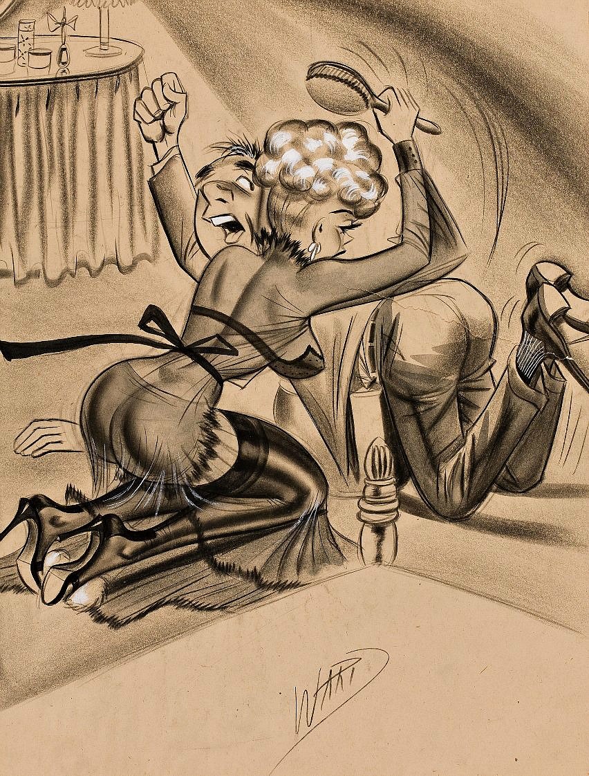 Chantaje de los cómics eróticos