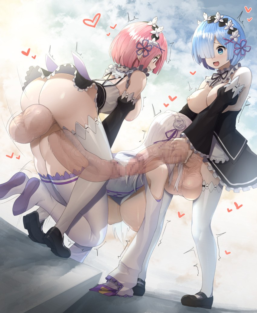 Rem & Ram Hentai Maid