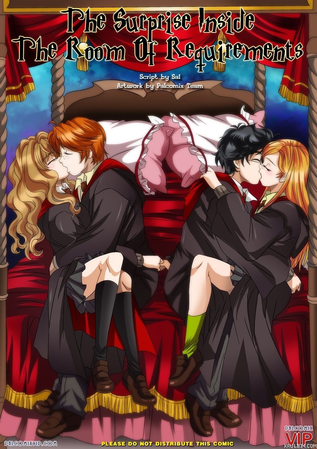 Harry Potter sorpresa en la ayuda de una sala de cómics
