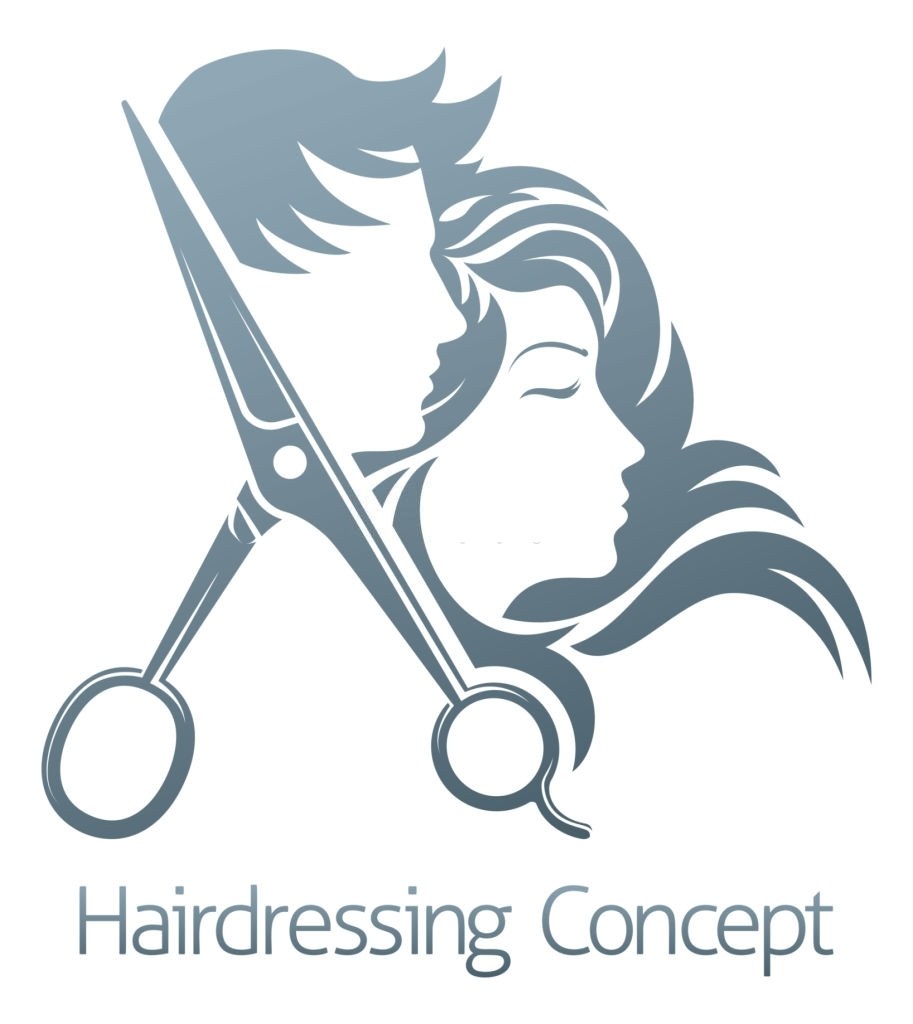 Logotipo para peluqueros masculinos y femeninos