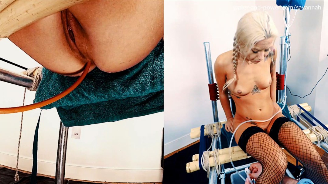 Enema erótico bdsm