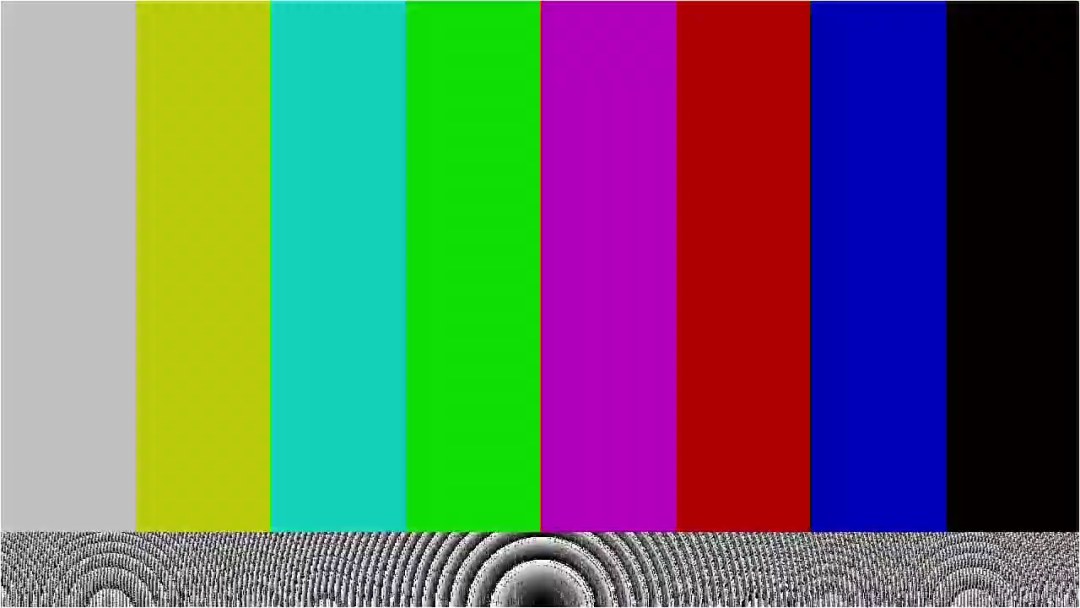 TV de señal de prueba