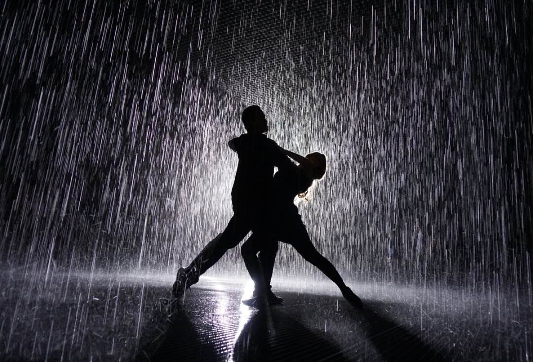 Bailando en la lluvia