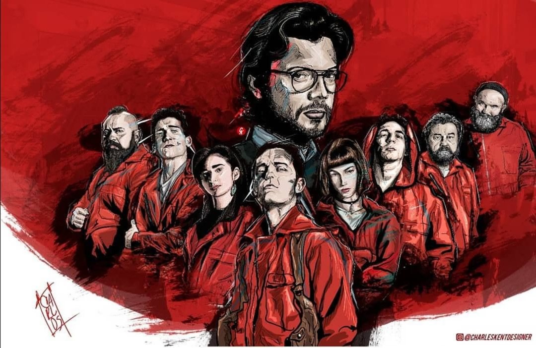 Casa de papel artístico