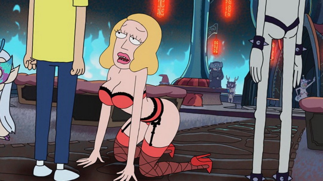 Rubia trans con gran botín