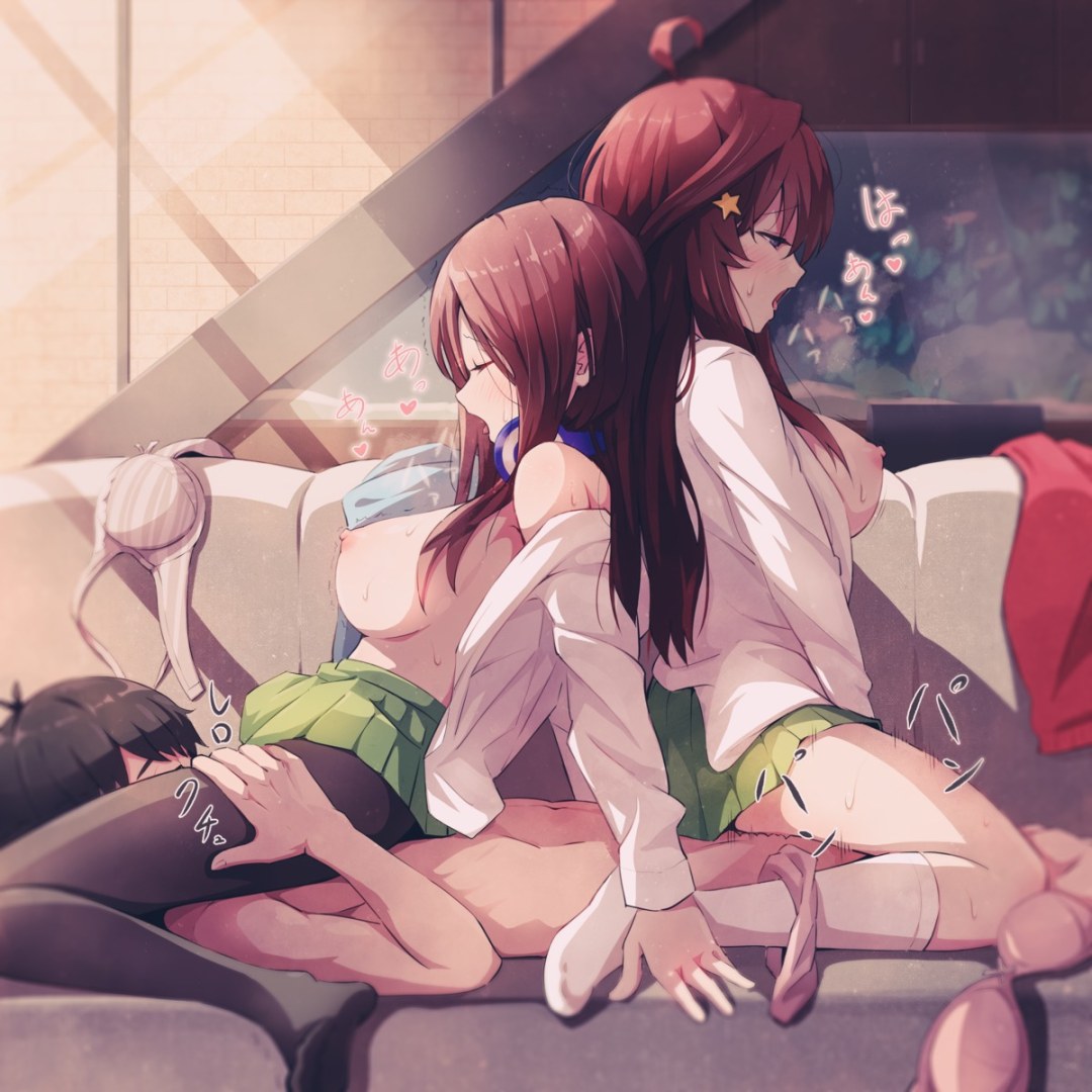 Cinco novias Miku Nakano Hentai