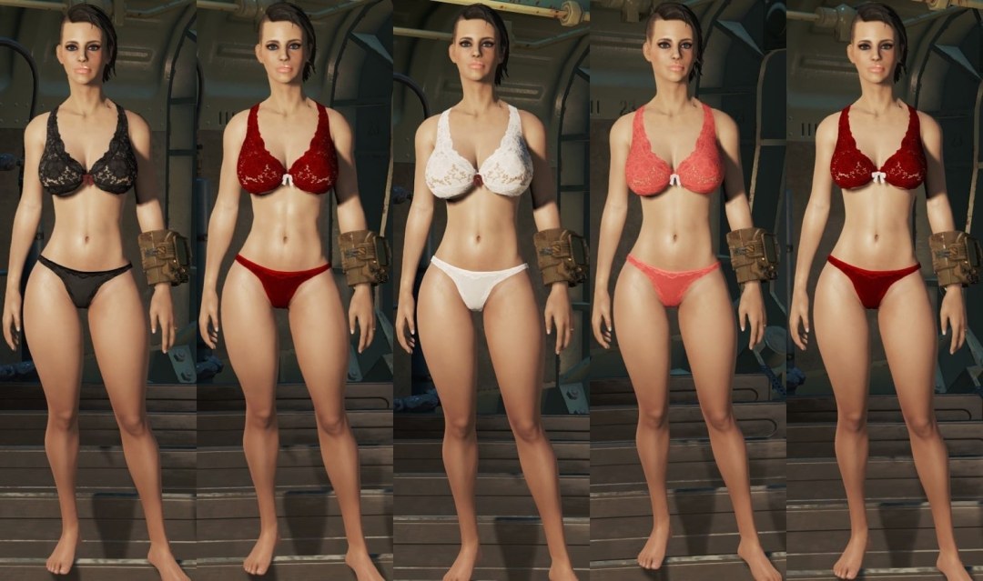 Fallout 4 CBBE Ropa de ropa interior