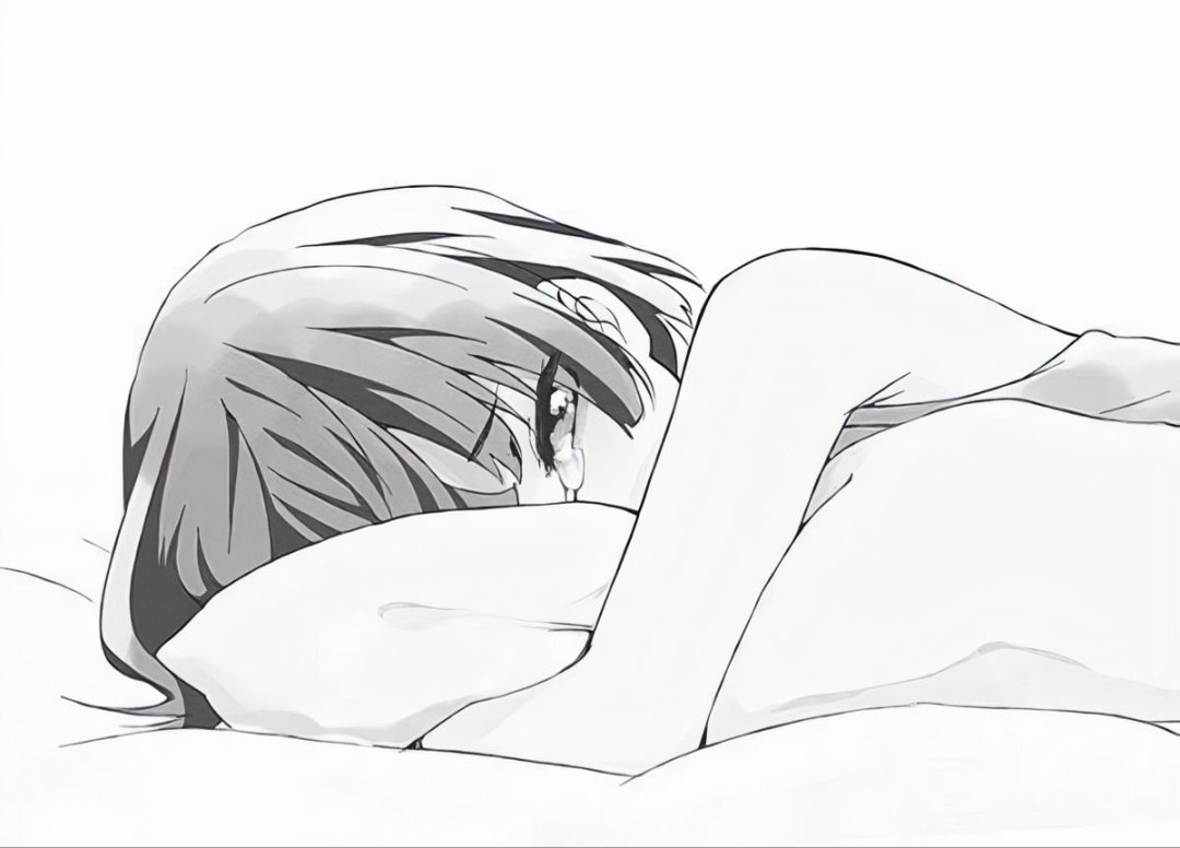 Sile llora en una almohada