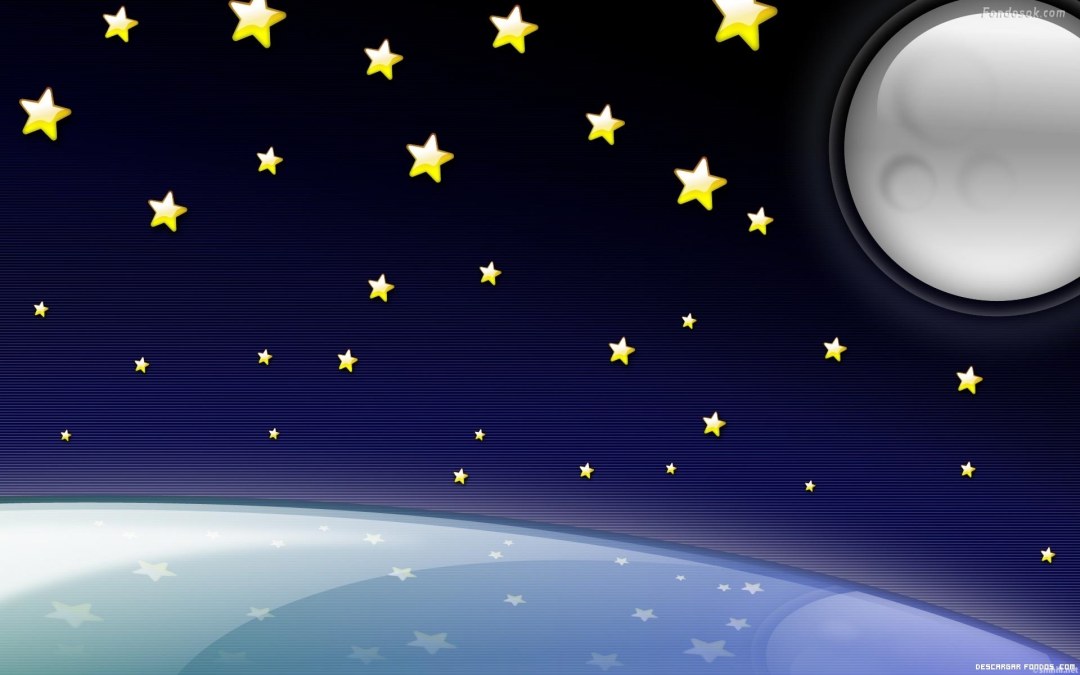 Estrellas en el cielo para niños