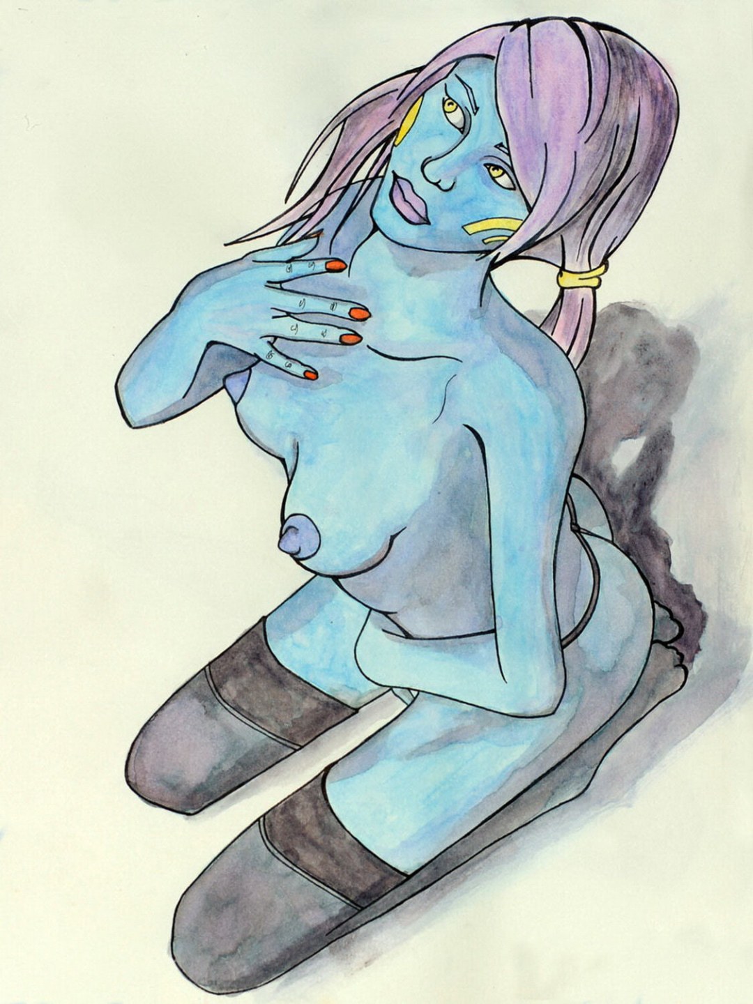 Senador de Star Wars Shy Naked