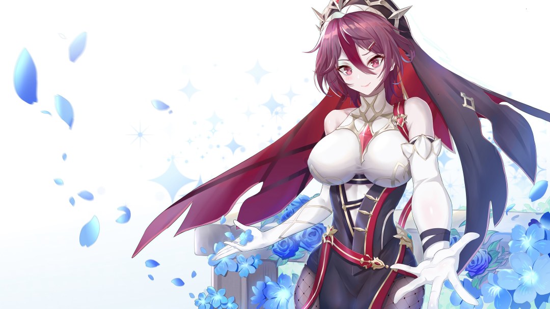Arte de Rosaria Genshin