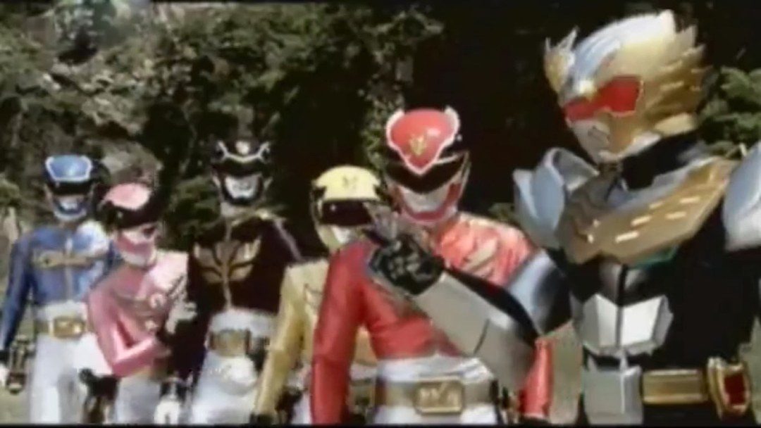 Power rangos Megaforce Prince toma caballero