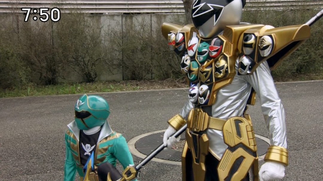 Rangos de poder súper megaforce 3ds