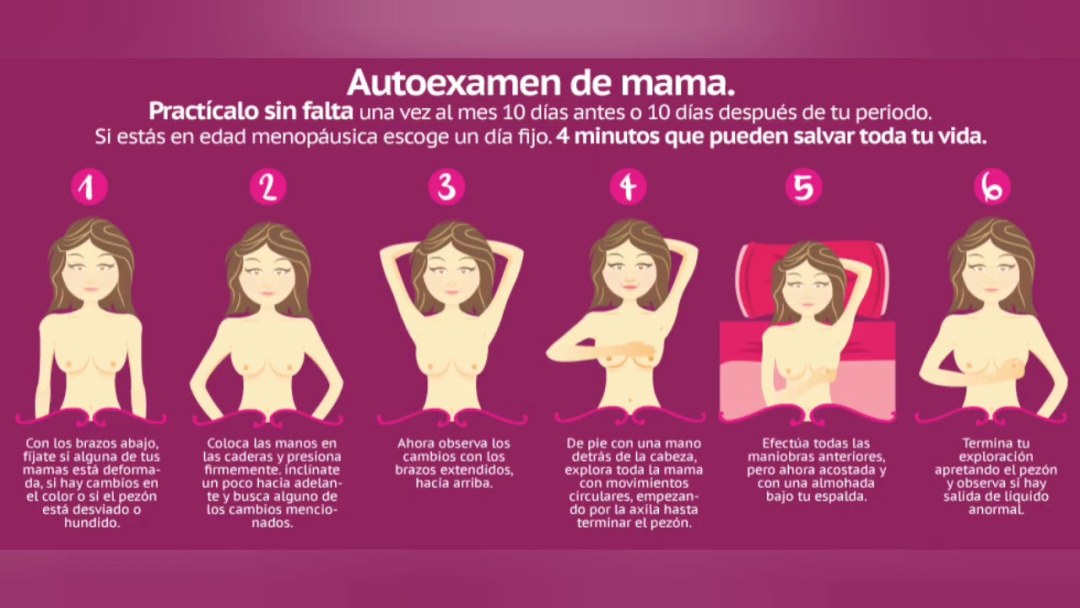 Auto Examen de Mama Topless Beautiful Video Hoobs