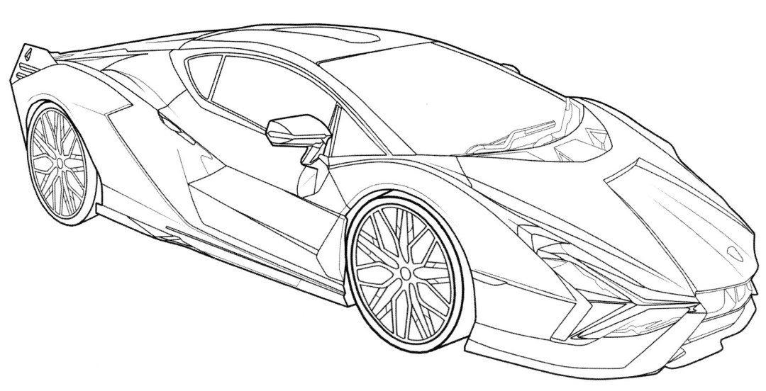 Colorear Lamborgini Khurakan
