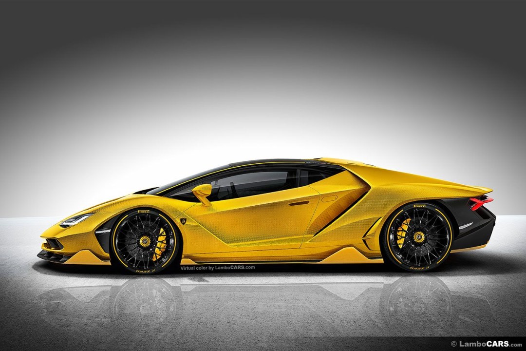 Lamborghini Centenario amarillo