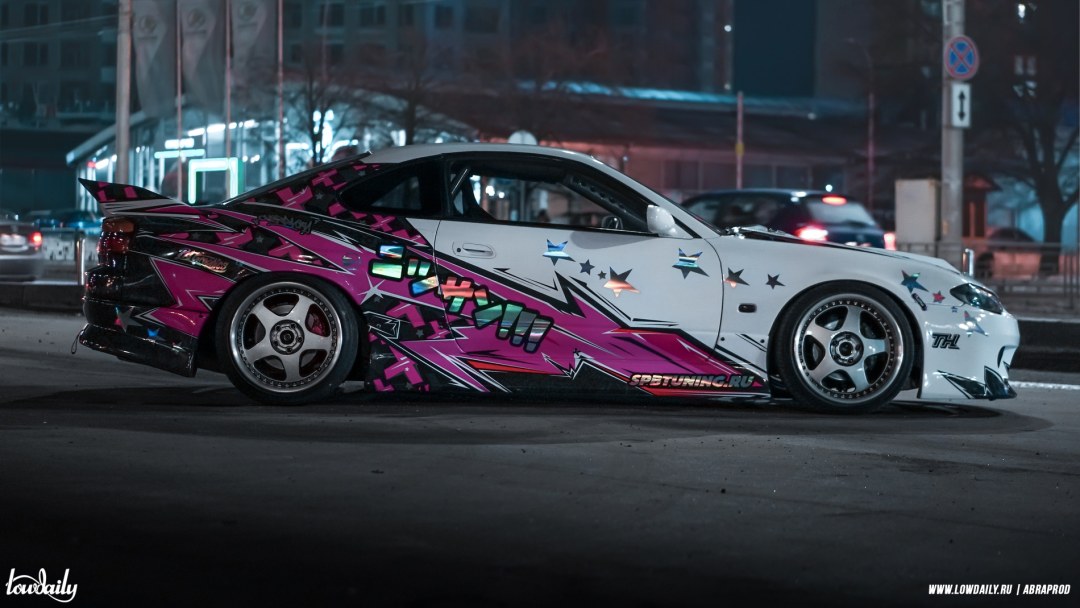 Nissan Silvia S15 Drift de vinilo