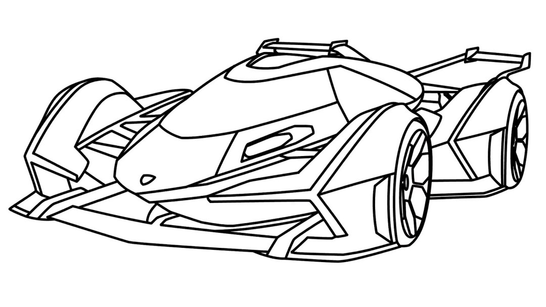 Lamborghini Veneno Coloring