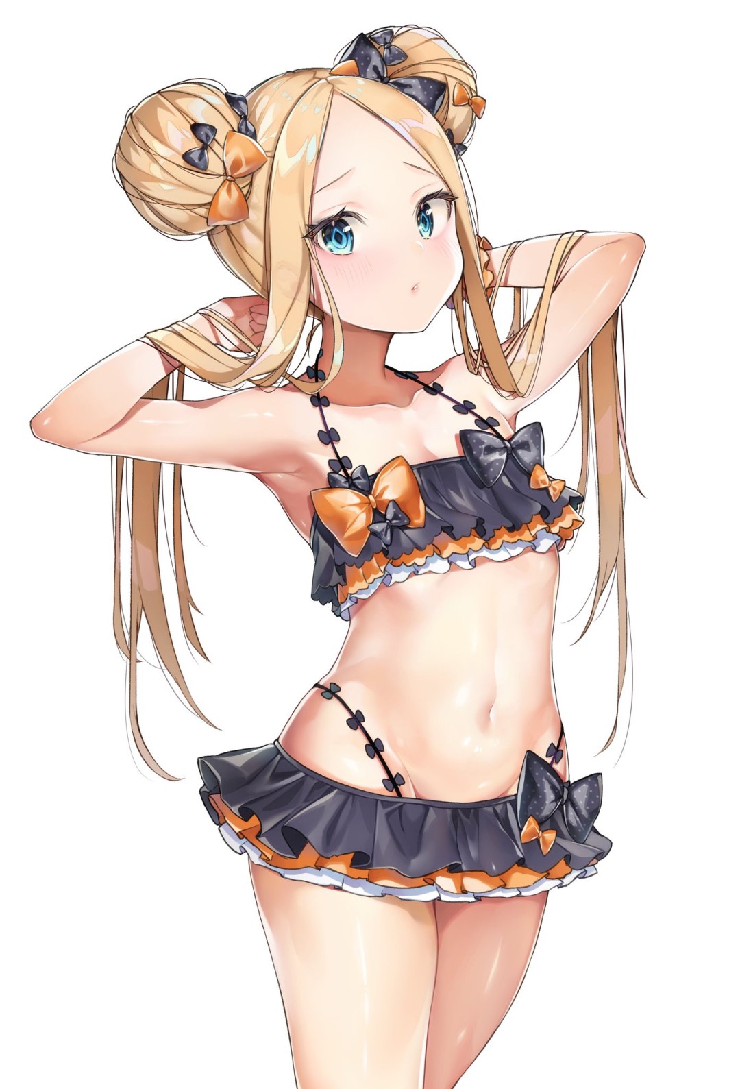 Chicas de anime desnudas en medias