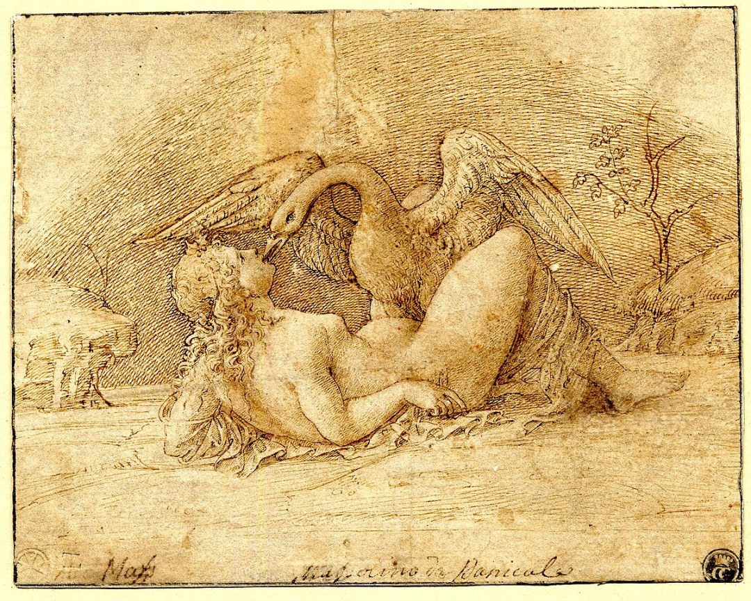 Francois Boucher Leda y Lebed